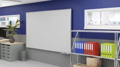 Tableau Blanc Magnétique Effaçable à Sec avec Cadre en Aluminium Premium EXPO 40x30cm