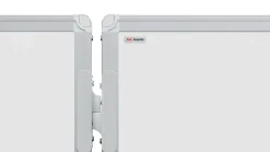 Tableau Blanc Scolaire Type Triptyque avec Cadre en Aluminium 150x100cm//300cm