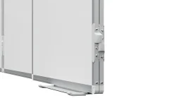 Tableau Blanc Scolaire Type Triptyque avec Cadre en Aluminium 150x100cm//300cm