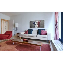 Tableau Cartes du monde All about France 120x60 cm