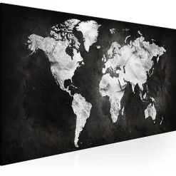 Tableau Cartes du monde Two-coloured World 150x50 cm