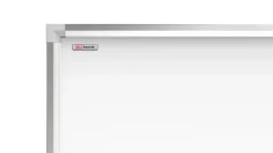 Tableau Combi 2 en 1, Blanc Magnétique Effaçable à Sec et en Liège avec Cadre en Aluminium 90x60cm