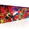 Tableau déco Red Forest 150x50 cm