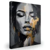 Tableau Déco Visage De Femme Abstraction 60cm x 90cm - Parfait pour décorer votre salon, chambre ou bureau avec un design unique