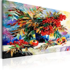 Tableau Fleurs Autumn Harvest 120x80 cm