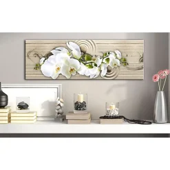 Tableau Fleurs Desert Flower 150x50 cm