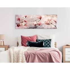 Tableau Fleurs Magnolia Charm (1 Part) Narrow 120x40 cm