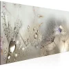Tableau Fleurs Morning Song 120x40 cm