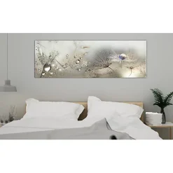 Tableau Fleurs Morning Song 120x40 cm
