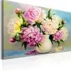 Tableau Fleurs Peonies: Bouquet of Happiness 120x80 cm