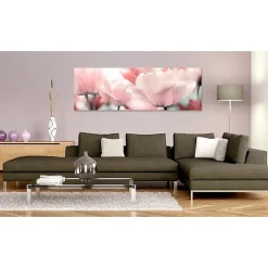 Tableau Fleurs Pink Tulips 150x50 cm