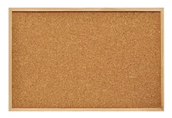 Tableau liège cadre en bois L.60 x l.40 cm