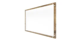 Tableau Magnétique en Métal Motif Bois Tronc Cernes de Bois 90x60cm, MetalBoards pour tout type d'Aimants