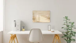 Tableau magnétique pour aimants METALboards, bois massif 60x40 cm + ensemble d'accessoires GRATUIT
