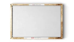 Tableau magnétique pour aimants METALboards, bois massif 60x40 cm + ensemble d'accessoires GRATUIT