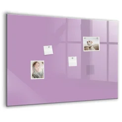 Tableau Magnétique Tulup 100x70 cm Couleur lilas Mémos & Organisation