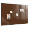 Tableau Magnétique Tulup 100x70 cm Couleur brune Mémos & Organisation