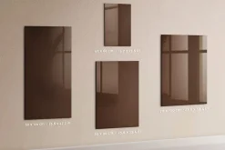 Tableau Magnétique Tulup 40x60 cm Couleur brune En Verre De Planification