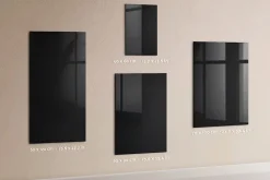 Tableau Magnétique Wallfluent 70x100 cm Couleur noire Marqueur blanc En Verre De Planification