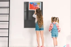 Tableau Magnétique Wallfluent 70x100 cm Couleur grise Marqueur blanc Mémos & Organisation
