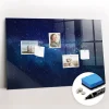 Tableau Magnétique Wallfluent 90x60 cm Étoiles du ciel sombre Marqueur blanc Mémos & Organisation