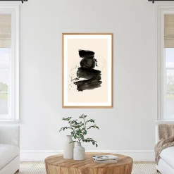 Tableau mural encadré contemporain 65x97 cm Fabriqué en France