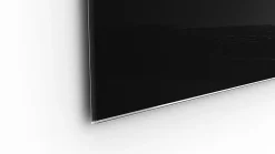 Tableau Noir en Verre 100x70cm, Tableau Magnétique sans Cadre, Verre Trempé