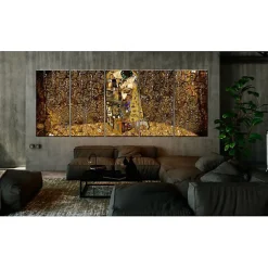 Tableau Passionate Kiss 225x90 cm