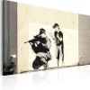 Tableau Sniper and Child by Banksy 90x60 cm