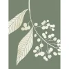 Tableau sur toile muguet 30x45 cm Fabriqué en France