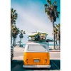 Tableau sur toile surf van 30x45 cm Fabriqué en France