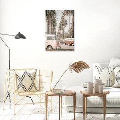 Tableau sur toile vintage vans combis l.55 x H.75 cm Dada Art