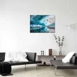 Tableau sur toile vue naturelle 45x65 cm Fabriqué en France