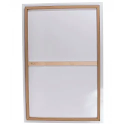 Tableau sur verre synthétique buste de fleurs 80x120 cm Fabriqué en France