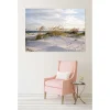 Tableau toile en kit DIRECTION OCÉAN 180 x 130 cm - Toile textile sans PVC, Made in France par Scenolia