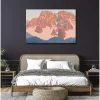 Tableau toile en kit LUMIERES DU MATIN 140 x 95 cm - Toile textile sans PVC, Made in France par Scenolia