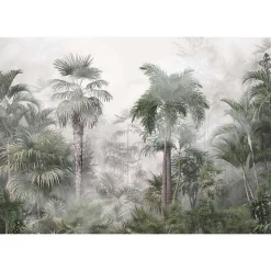 Tableau toile en kit VOILE BRUMEUX 180 x 130 cm - Toile textile sans PVC, Made in France par Scenolia