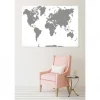 Tableau toile XXL en kit Une Nuance De Gris 180 x 130 cm - Toile textile sans PVC
