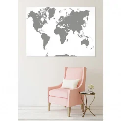 Tableau toile XXL en kit Une Nuance De Gris 180 x 130 cm - Toile textile sans PVC