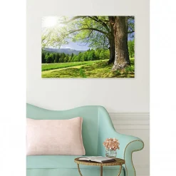 Tableau toile XXL en kit Oree Du Bois 90 x 60 cm - Toile textile sans PVC