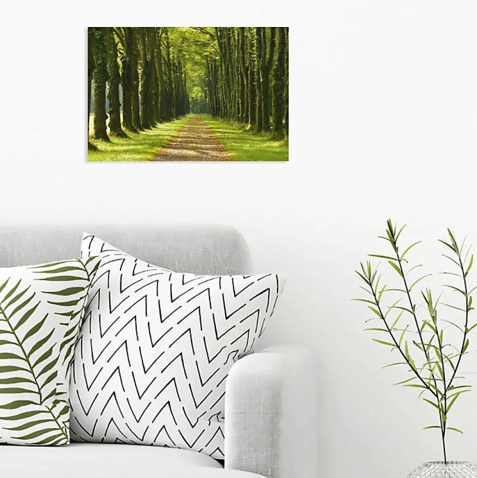 Tableau toile XXL en kit Un Dimanche À La Campagne 60 x 40 cm - Toile textile sans PVC