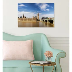 Tableau toile XXL en kit Westminster 60 x 40 cm - Toile textile sans PVC