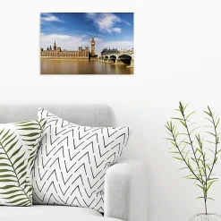 Tableau toile XXL en kit Westminster 60 x 40 cm - Toile textile sans PVC