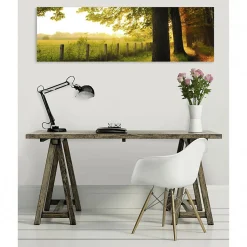 Tableau toile XXL en kit Lisiere 130 x 40 cm - Toile textile sans PVC
