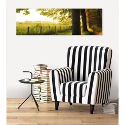 Tableau toile XXL en kit Lisiere 130 x 40 cm - Toile textile sans PVC