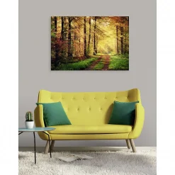 Tableau toile XXL en kit Automnal 130 x 90 cm - Toile textile sans PVC