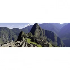 Tableau toile XXL en kit Machu Picchu 90 x 30 cm - Toile textile sans PVC