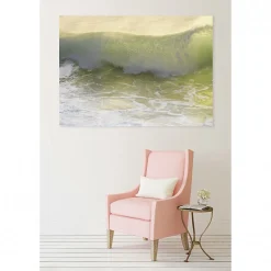 Tableau toile XXL en kit Mer De Jade 180 x 130 cm - Toile textile sans PVC