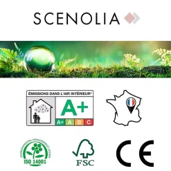 Tableau toile XXL en kit Trek A Bali 180 x 130 cm - Toile textile sans PVC