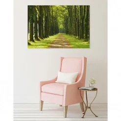Tableau toile XXL en kit Un Dimanche À La Campagne 130 x 90 cm - Toile textile sans PVC